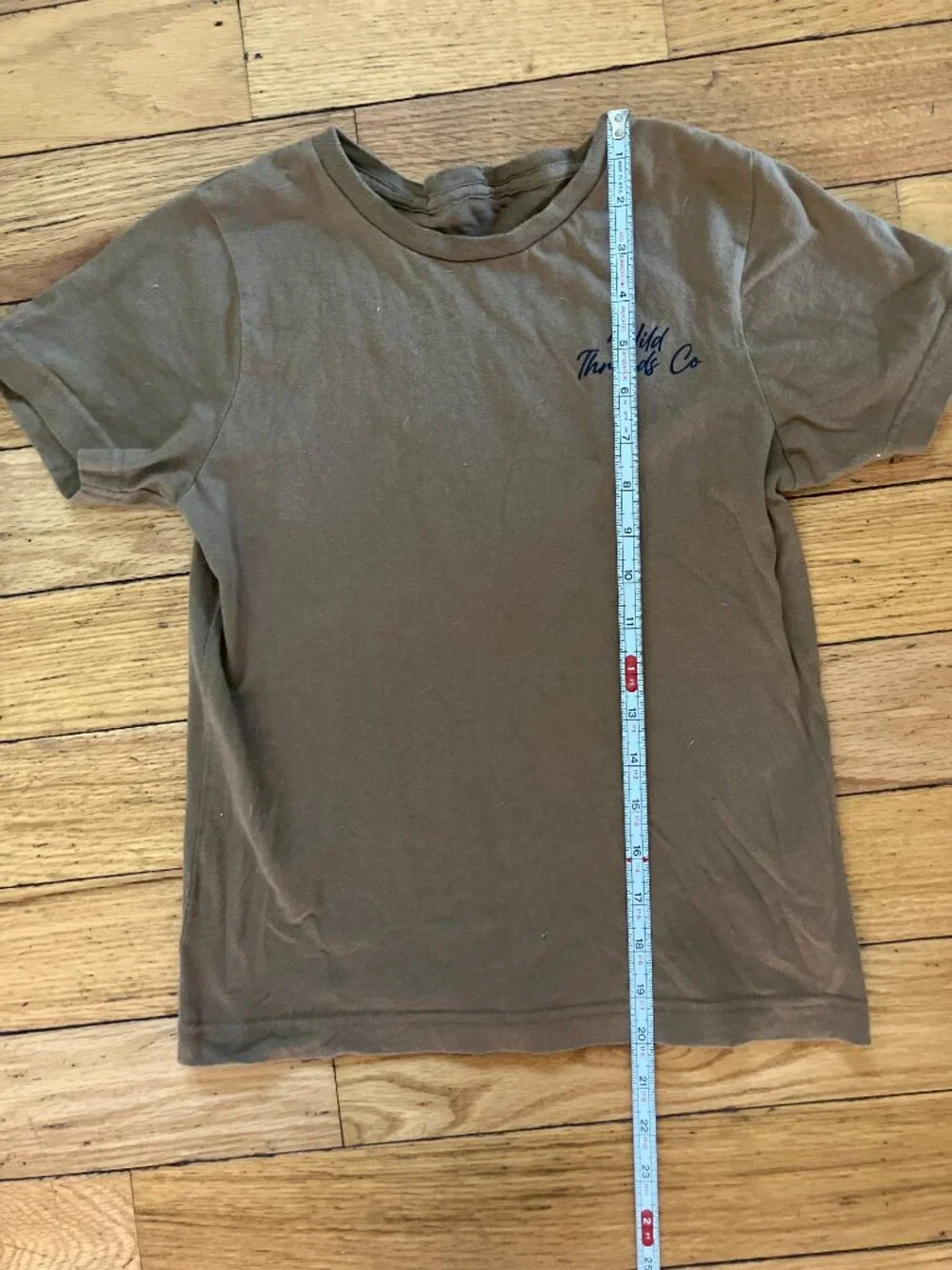 Wild Threads Buck Wild Deer Graphic Tee 🦌 100% Cotton Brown T-Shirt Size Youth
